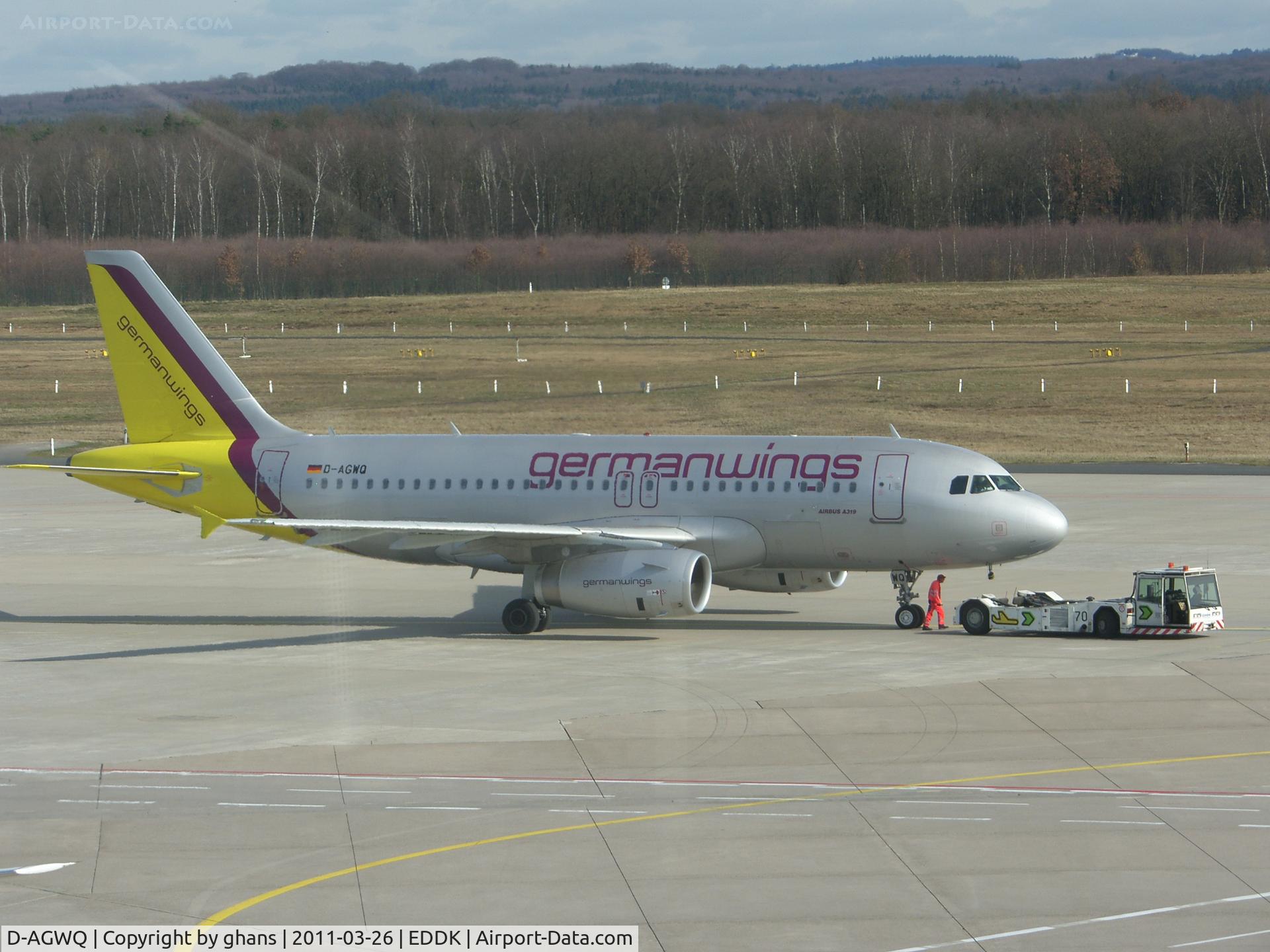 D-AGWQ, 2010 Airbus A319-132 C/N 4256, Germanwings