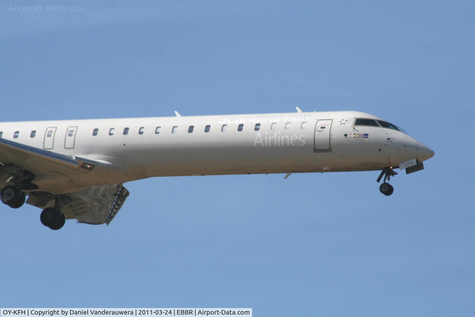 OY-KFH, 2009 Bombardier CRJ-900 (CL-600-2D24) C/N 15240, Flight SK1591
