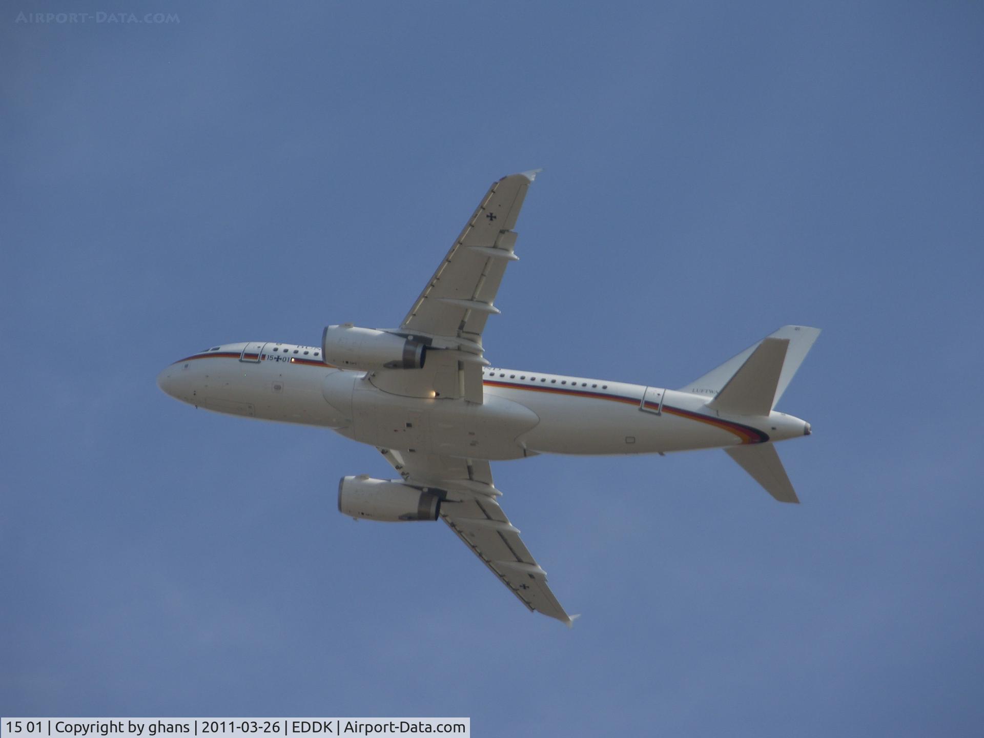 15 01, 2009 Airbus ACJ319 (A319-133/CJ) C/N 3897, Luftwaffe