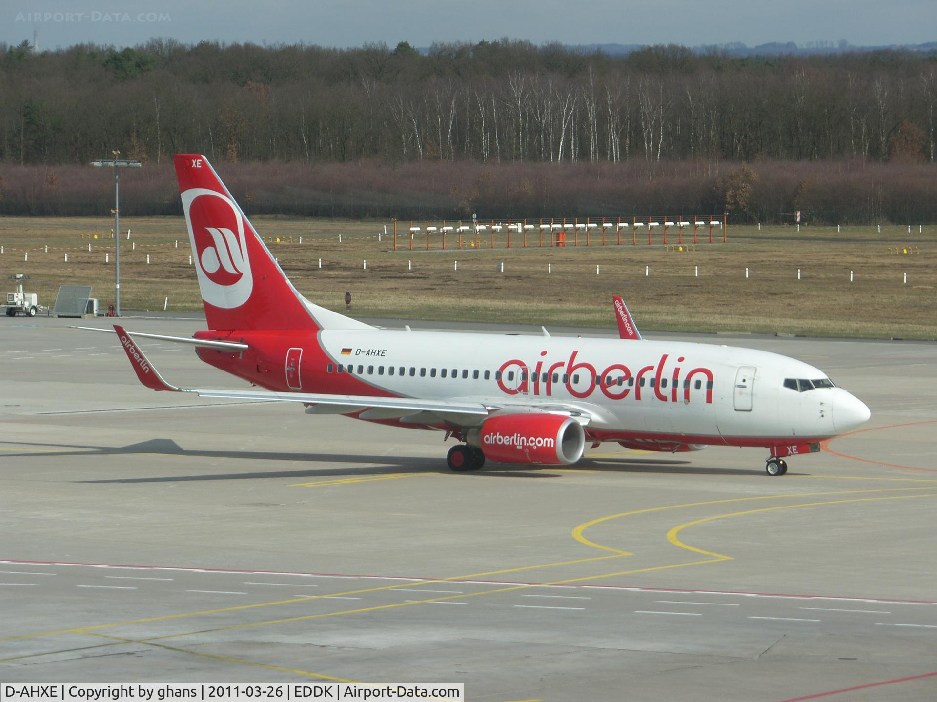 D-AHXE, 2007 Boeing 737-7K5 C/N 35135, Air Berlin