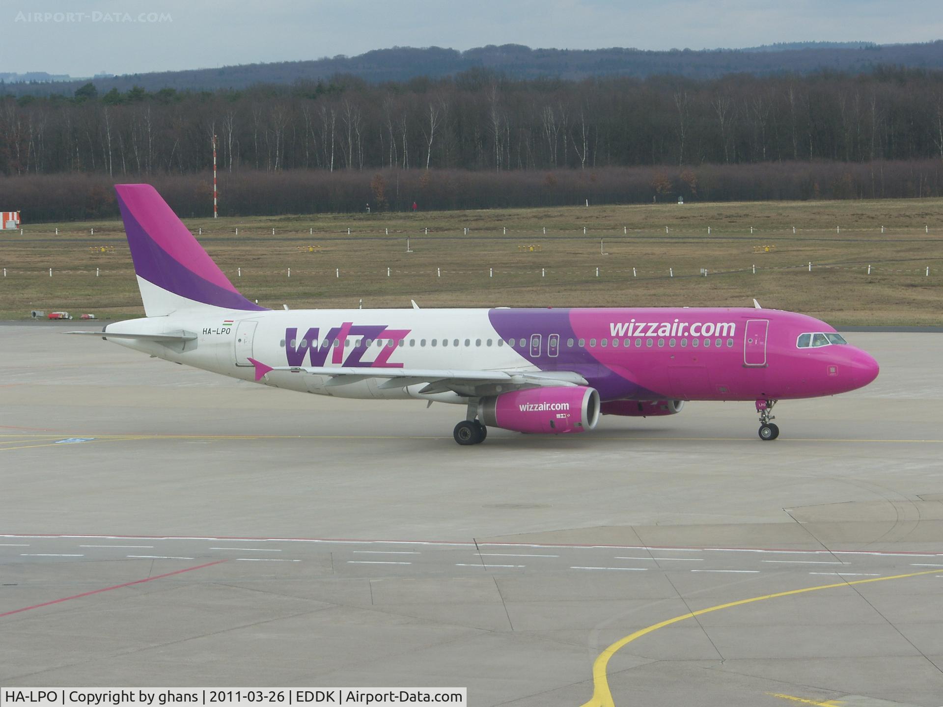 HA-LPO, 2008 Airbus A320-232 C/N 3384, Wizz Air