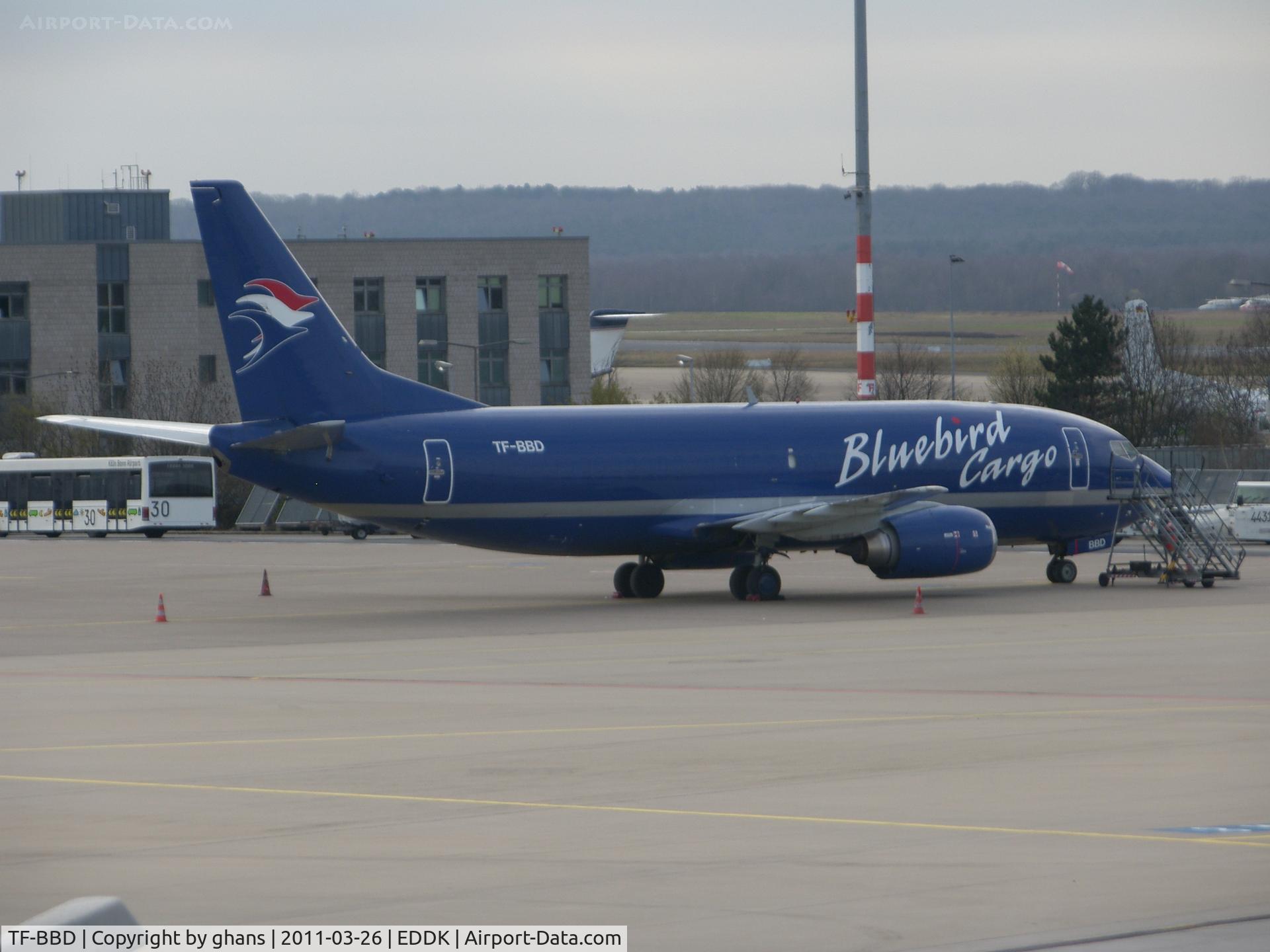 TF-BBD, 1989 Boeing 737-3Y0F C/N 24463, Bluebird Cargo