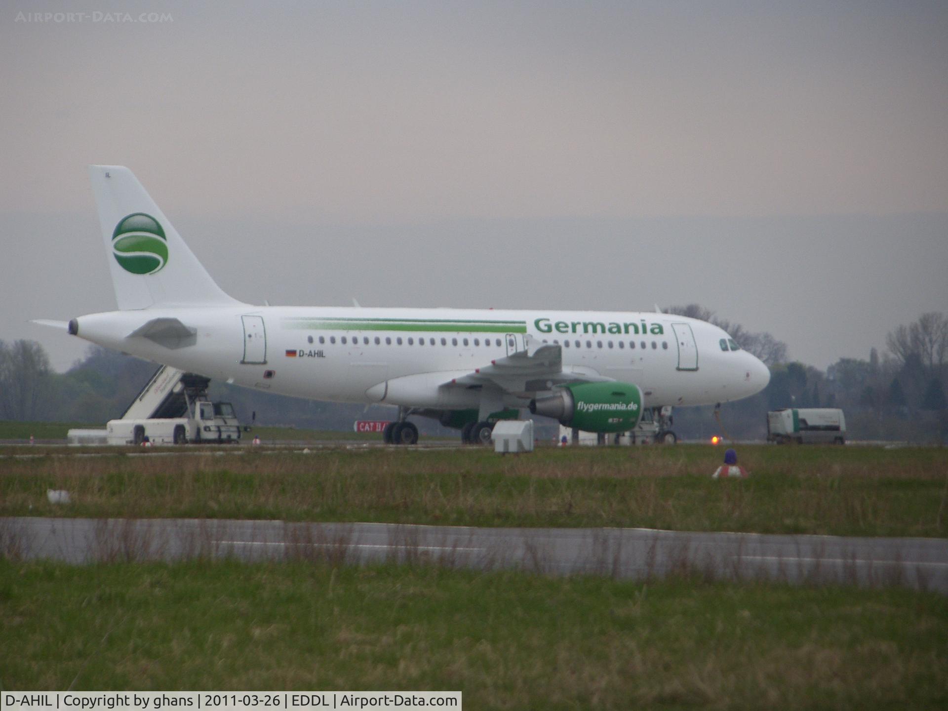 D-AHIL, 2008 Airbus A319-112 C/N 3589, Now operating for Germania