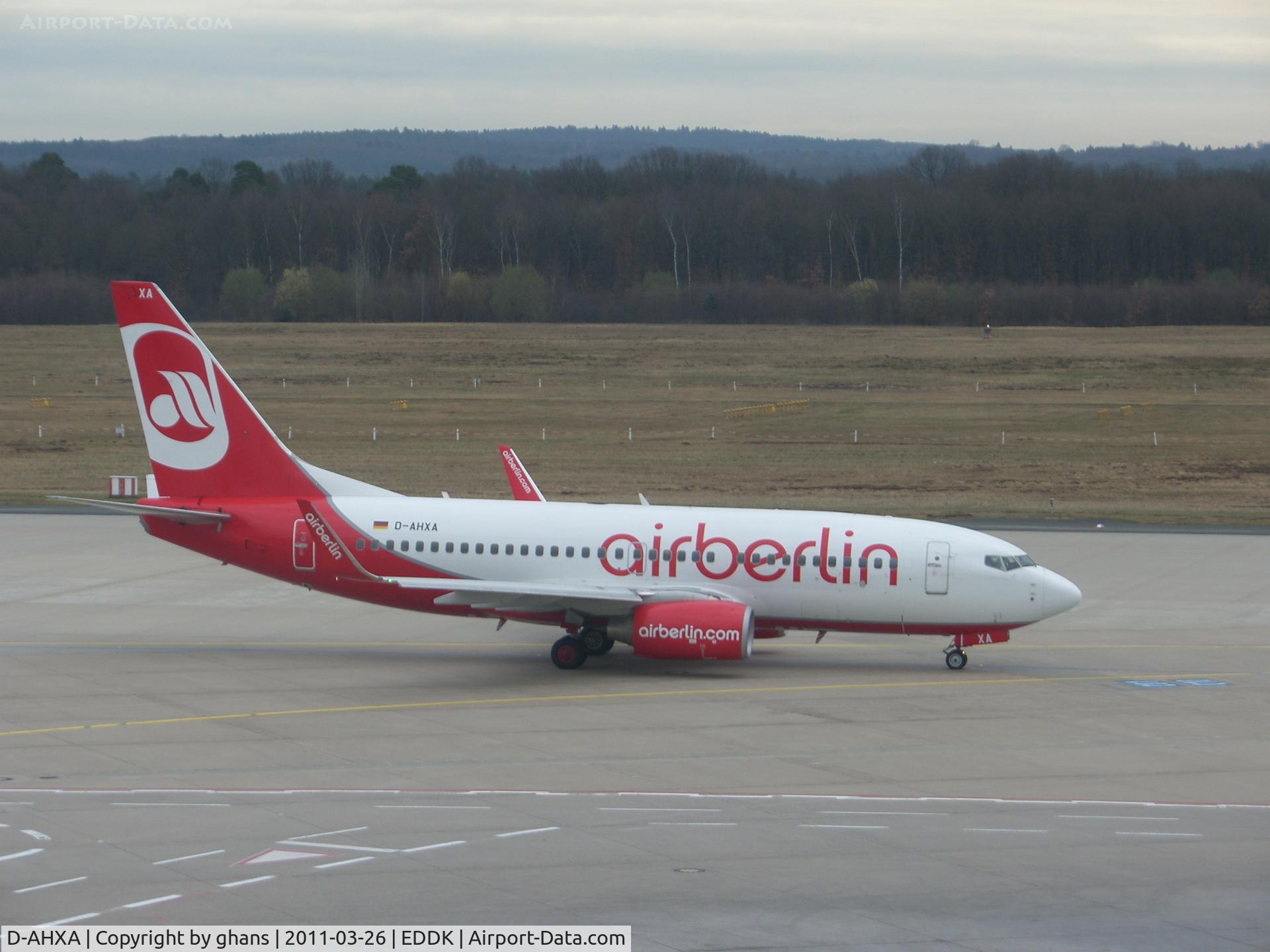 D-AHXA, 2007 Boeing 737-7K5 C/N 30714, Air Berlin