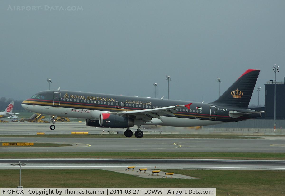 F-OHGX, 2006 Airbus A320-232 C/N 2953, Royal Jordanian Airbus A320