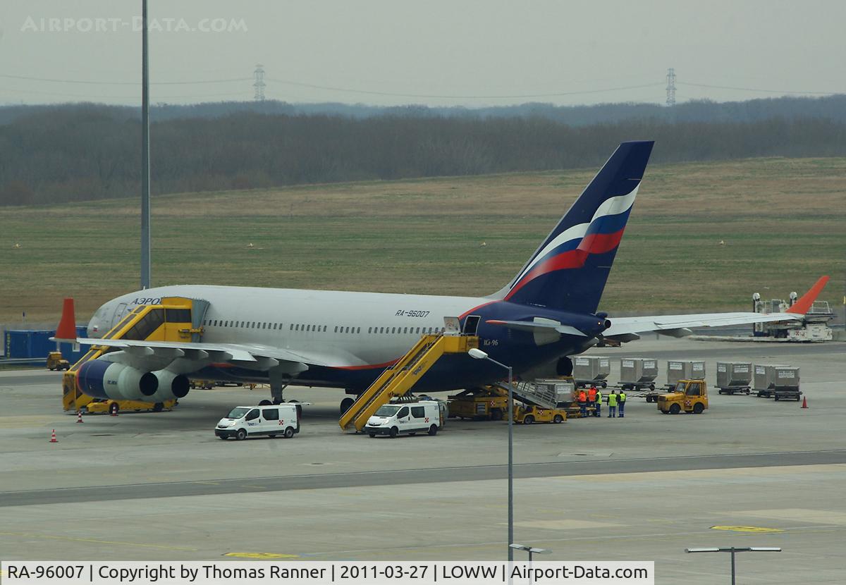 RA-96007, 1992 Ilyushin Il-96-300 C/N 74393201004, Aeroflot Il-96