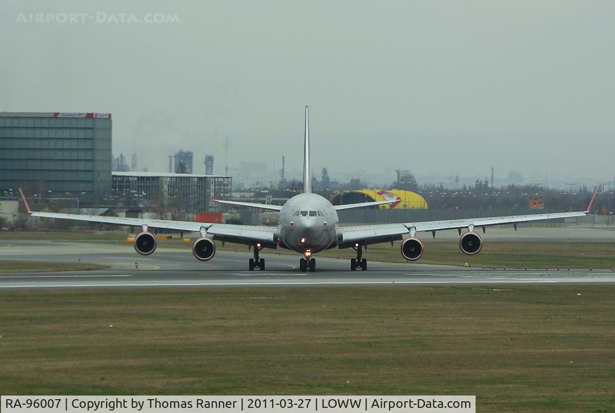 RA-96007, 1992 Ilyushin Il-96-300 C/N 74393201004, Aeroflot Il-96