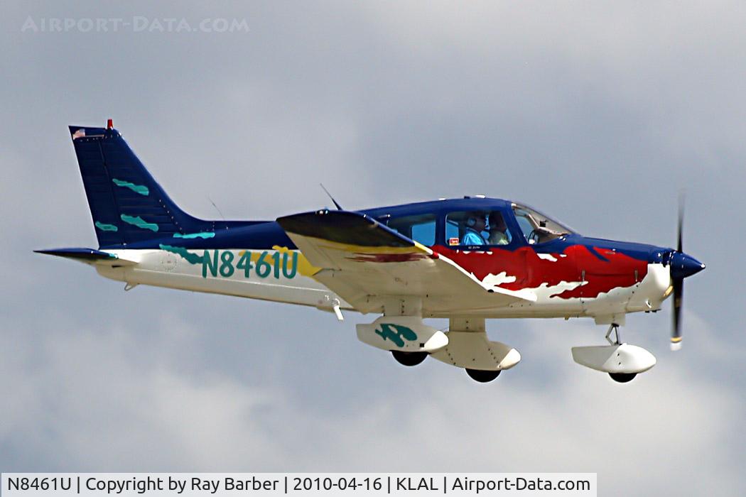 N8461U, 1981 Piper PA-28-161 C/N 28-8216058, Piper PA-28-161 Warrior II [28-8216058] Lakeland-Linder~N 16/04/2010.