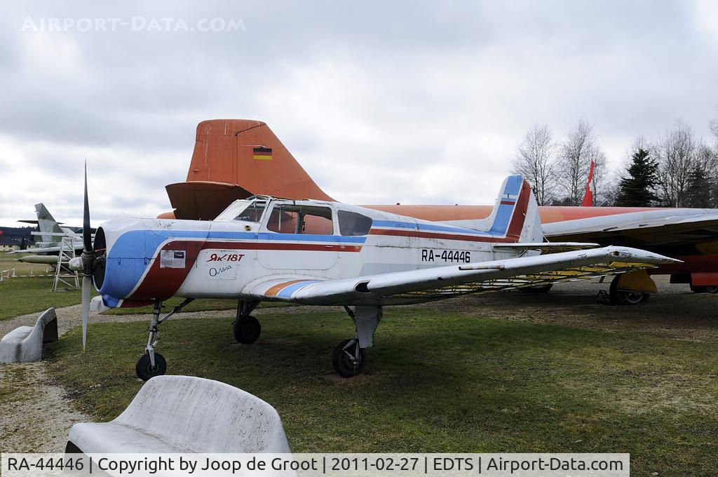 RA-44446, 1993 Yakovlev Yak-18T C/N 08-31, preserved in Schwenningen