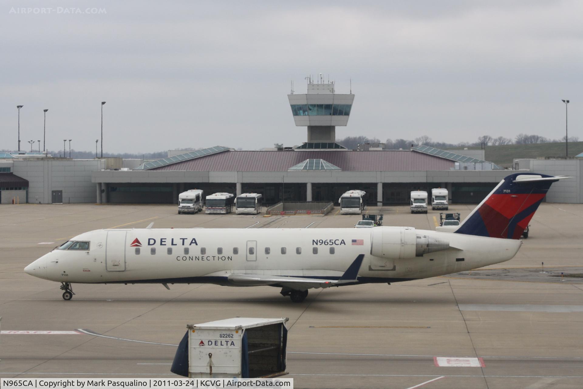 N965CA, 1996 Canadair CRJ-100ER (CL-600-2B19) C/N 7131, CL-600-2B19