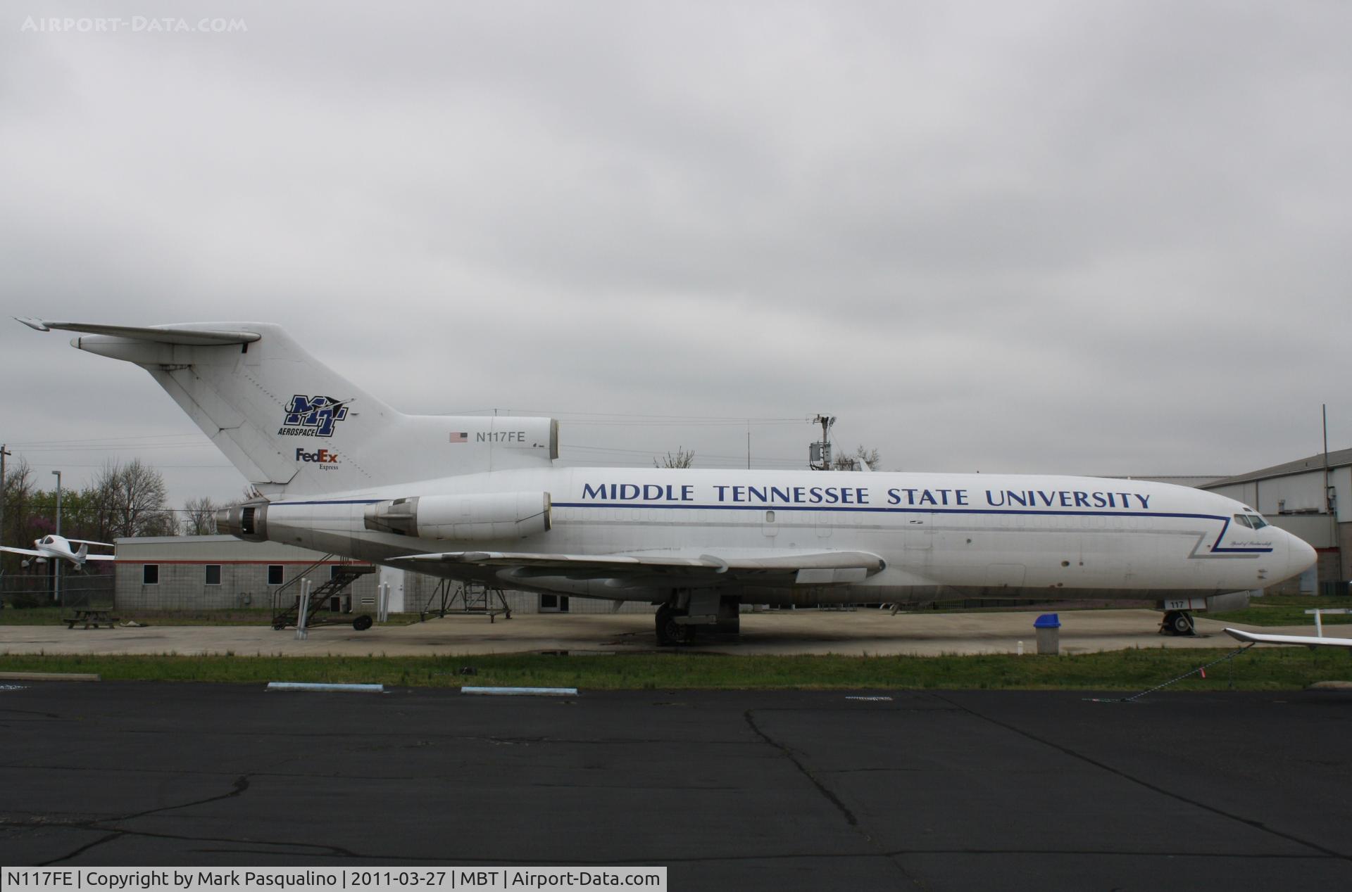 N117FE, 1966 Boeing 727-25C C/N 19299, Boeing 727-100