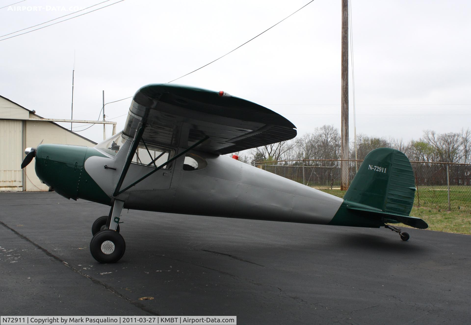 N72911, 1946 Cessna 140 C/N 10105, Cessna 140