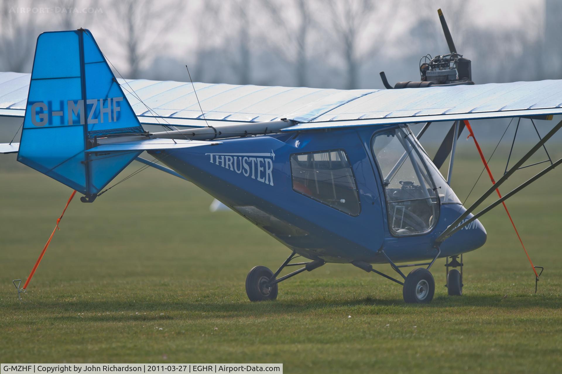 G-MZHF, 1998 Thruster T600N C/N 9067-T600N-012, Parked at goodwood