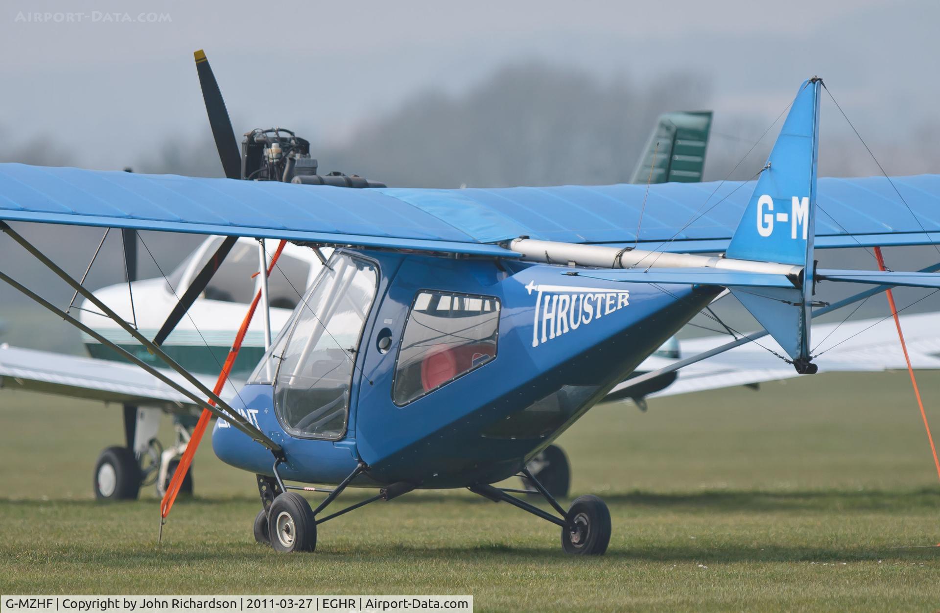 G-MZHF, 1998 Thruster T600N C/N 9067-T600N-012, Parked at Goodwood