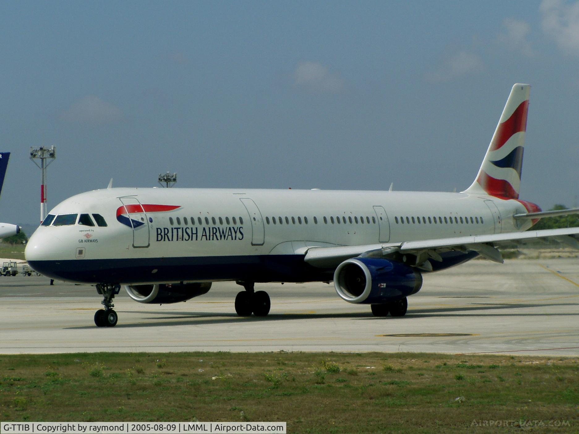 G-TTIB, 2001 Airbus A321-231 C/N 1433, A321 G-TTIB British Airways