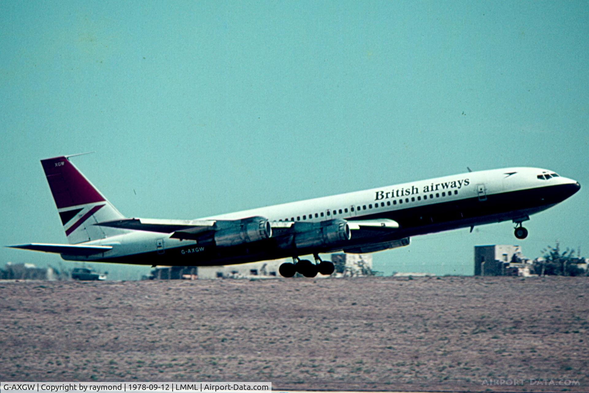 G-AXGW, 1970 Boeing 707-336C C/N 20374, B707 G-AXGW British Airways