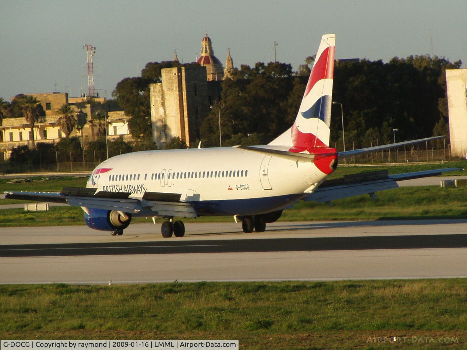 G-DOCG, 1991 Boeing 737-436 C/N 25408, B737-400 G-BOCG British Airways