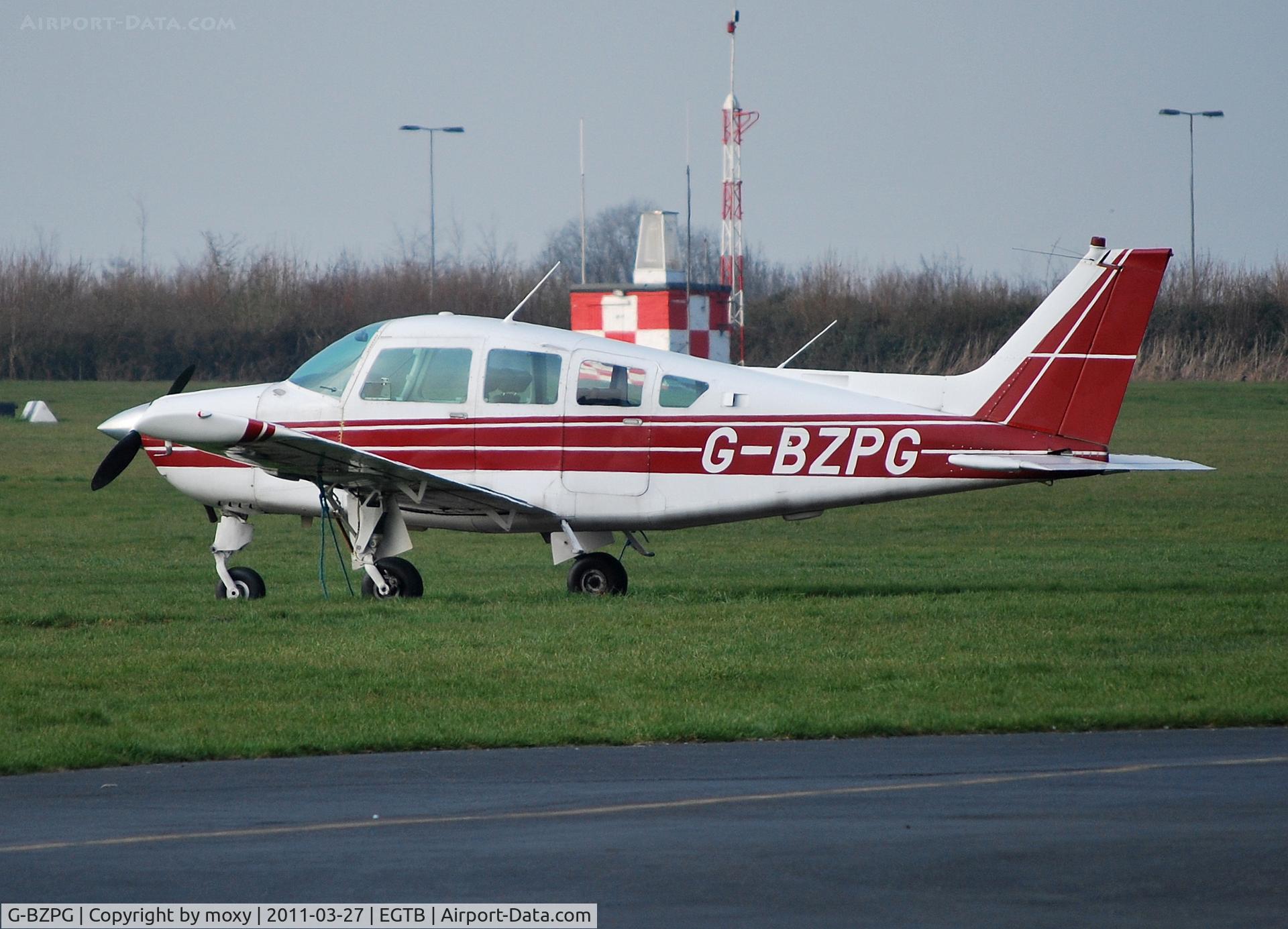 G-BZPG, 1978 Beech C24R C/N MC-556, Beech Musketeer at Wycombe Air Park. Ex N23840