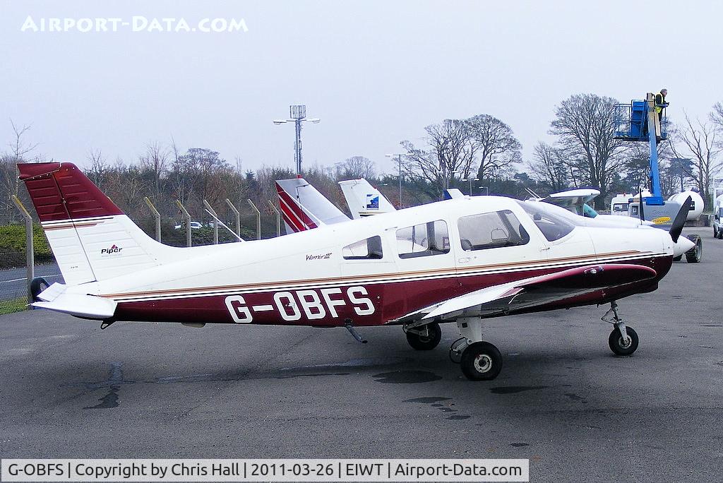 G-OBFS, 1998 Piper PA-28-161 Warrior III C/N 28-42039, Claris Aviation Ltd