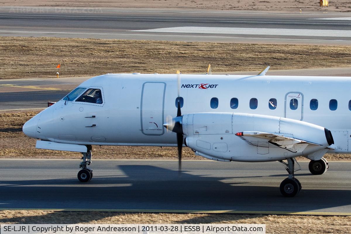 SE-LJR, 1989 Saab 340B C/N 340B-168, A small NextJet logo added