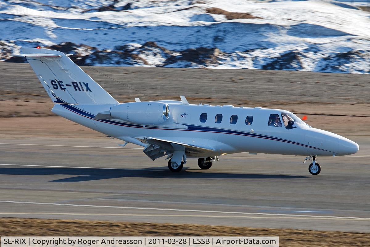 SE-RIX, 2008 Cessna 525 CitationJet Cj1+ C/N 525-0671, op by NEX Time Jet AB