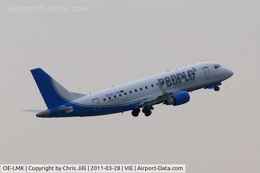 OE-LMK, 2006 Embraer 170LR (ERJ-170-100LR) C/N 17000150, People's Vienna Line