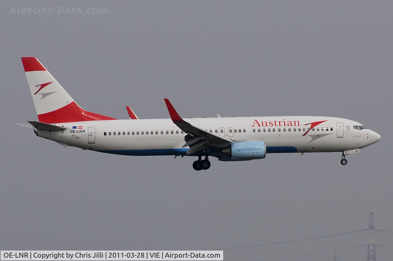 OE-LNR, 2005 Boeing 737-8Z9 C/N 33833, Austrian Airlines