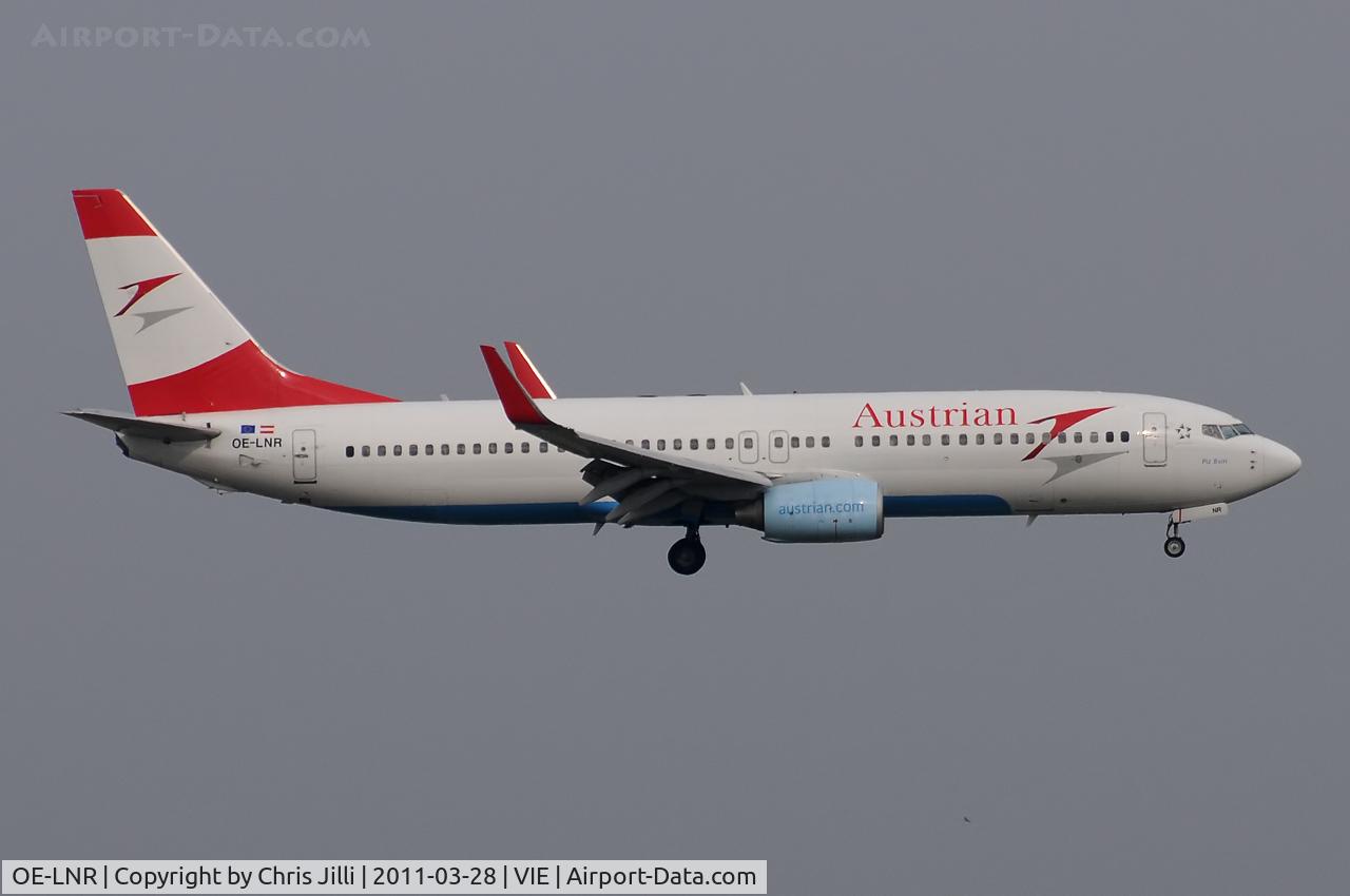 OE-LNR, 2005 Boeing 737-8Z9 C/N 33833, Austrian Airlines
