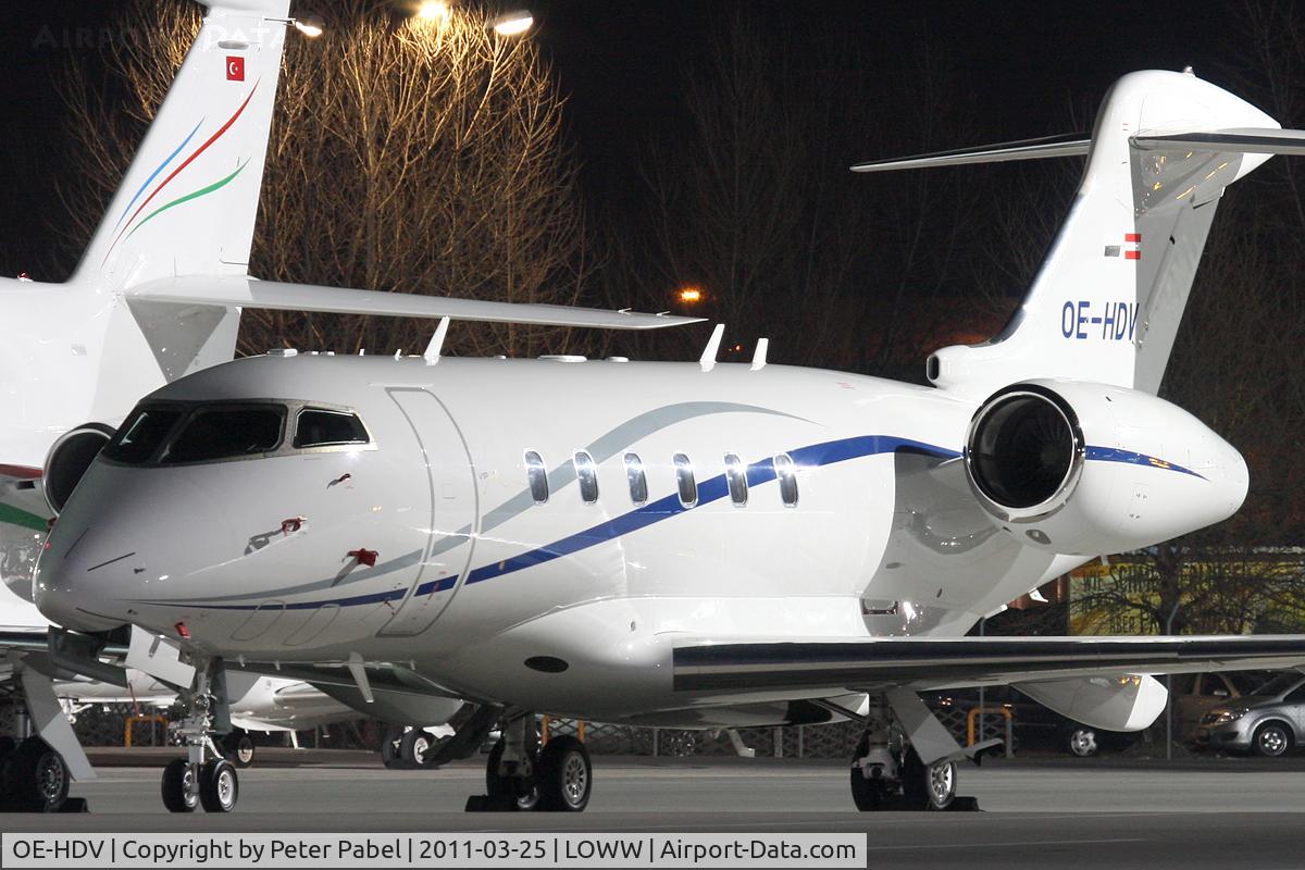 OE-HDV, 2009 Bombardier Challenger 300 (BD-100-1A10) C/N 20261, VIE GAC