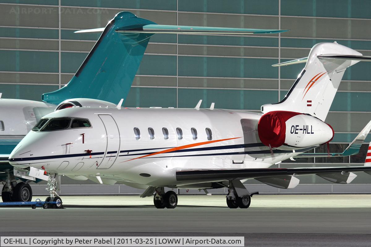 OE-HLL, 2011 Bombardier Challenger 300 (BD-100-1A10) C/N 20294, VIE GAC