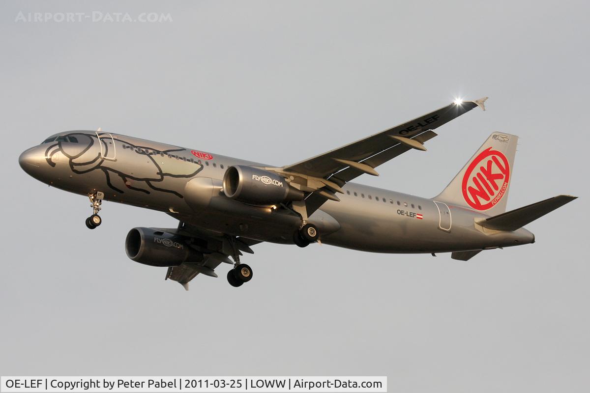 OE-LEF, 2010 Airbus A320-214 C/N 4368, VIE