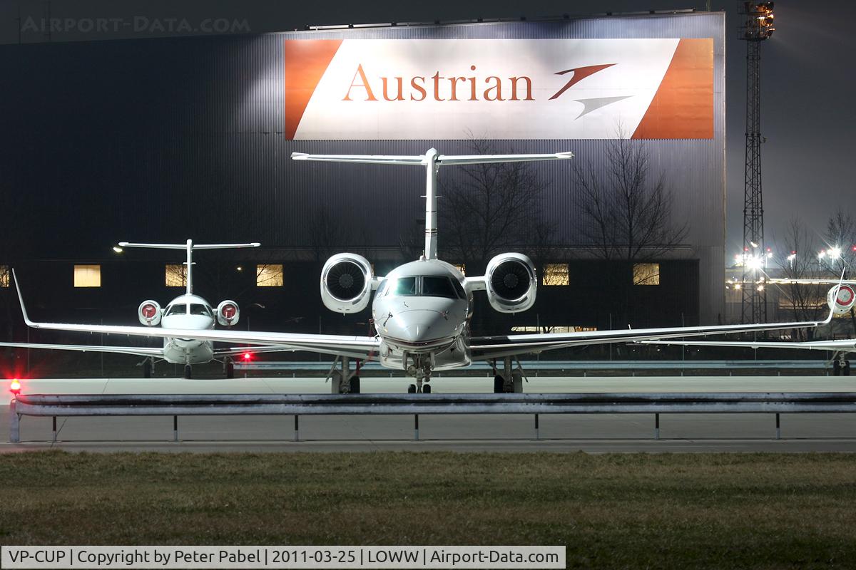 VP-CUP, 2002 Embraer EMB-135BJ Legacy C/N 14500555, VIE GAC