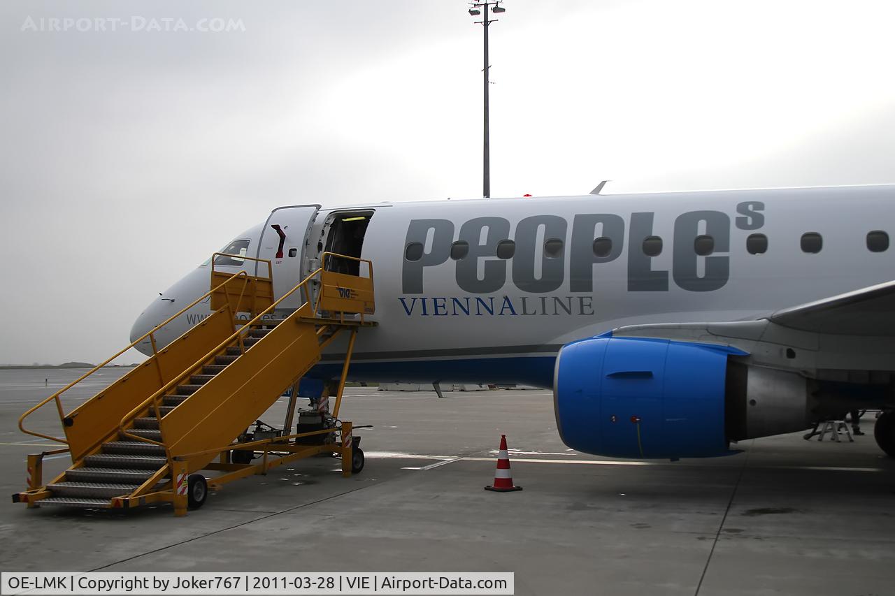 OE-LMK, 2006 Embraer 170LR (ERJ-170-100LR) C/N 17000150, People's Viennaline