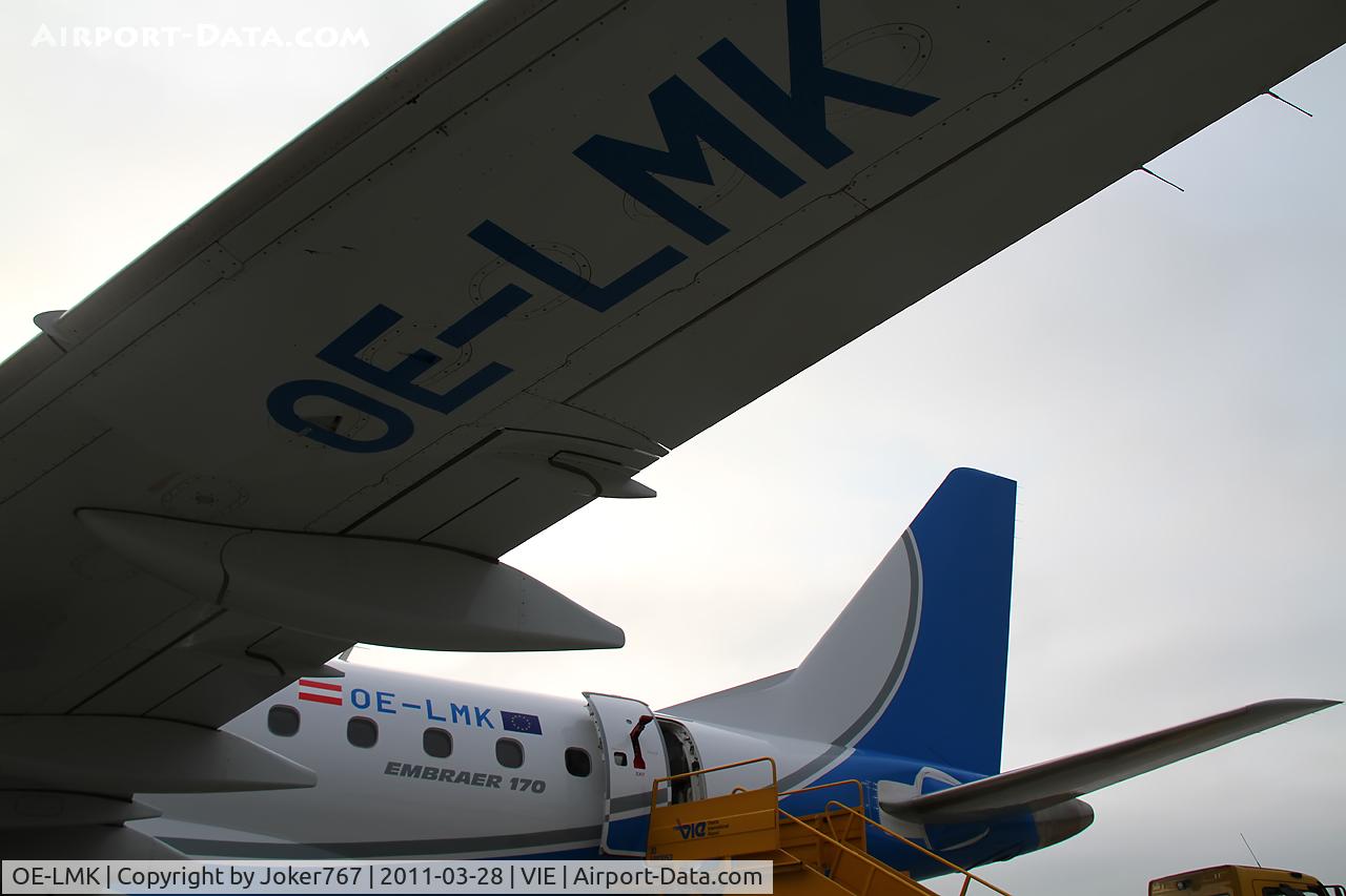 OE-LMK, 2006 Embraer 170LR (ERJ-170-100LR) C/N 17000150, People's Viennaline