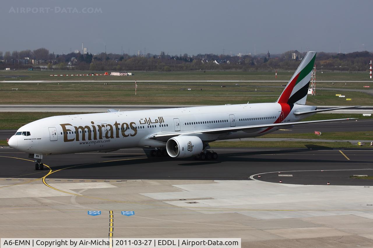 A6-EMN, 1999 Boeing 777-31H C/N 29063, Emirates