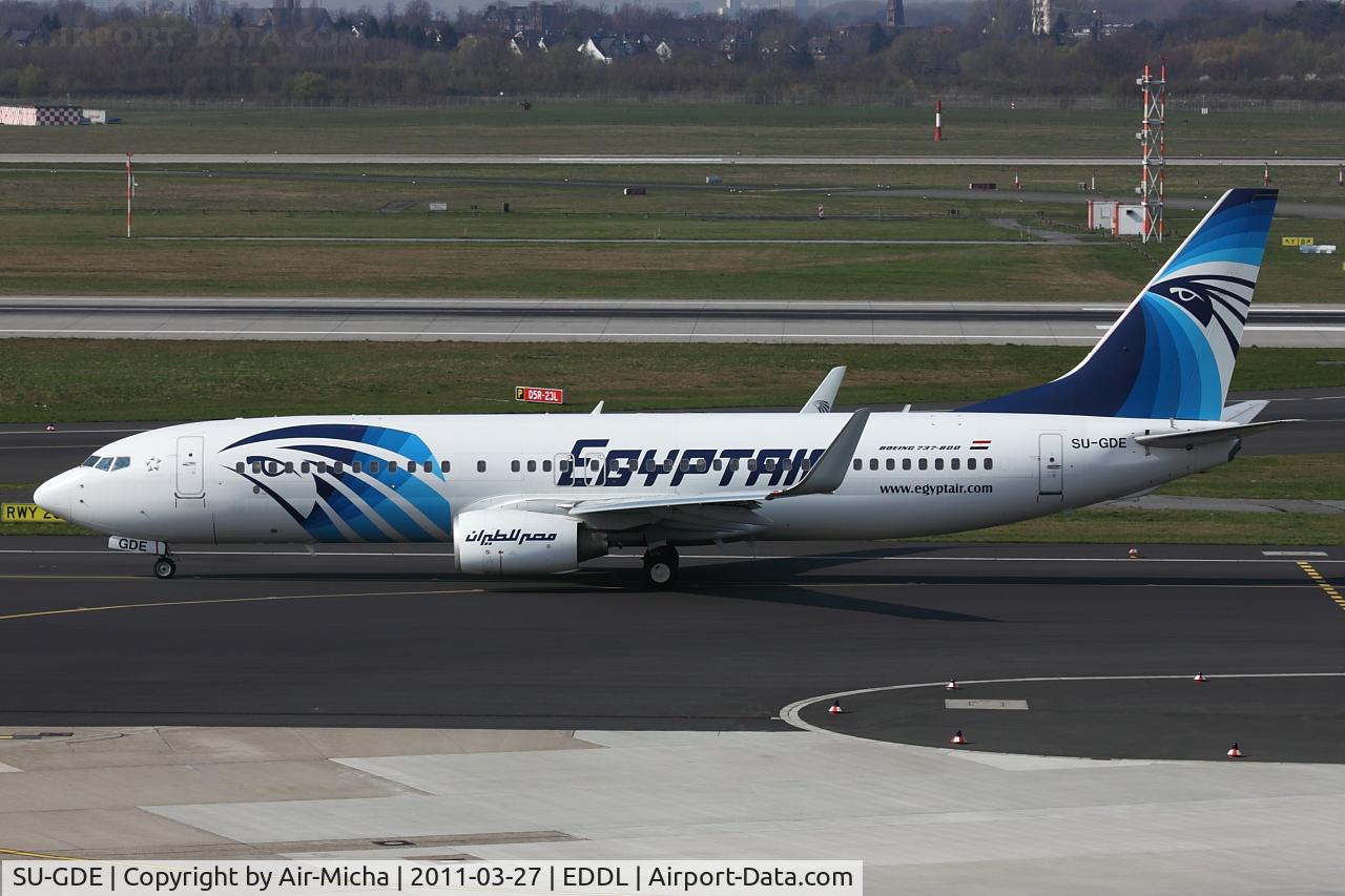SU-GDE, 2009 Boeing 737-866 C/N 35569, EgyptAir