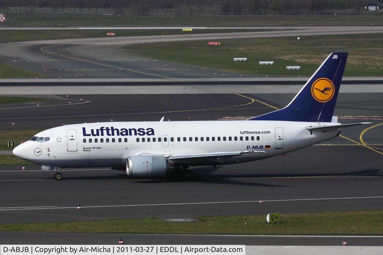 D-ABJB, 1991 Boeing 737-530 C/N 25271, Lufthansa, Name: Rheine