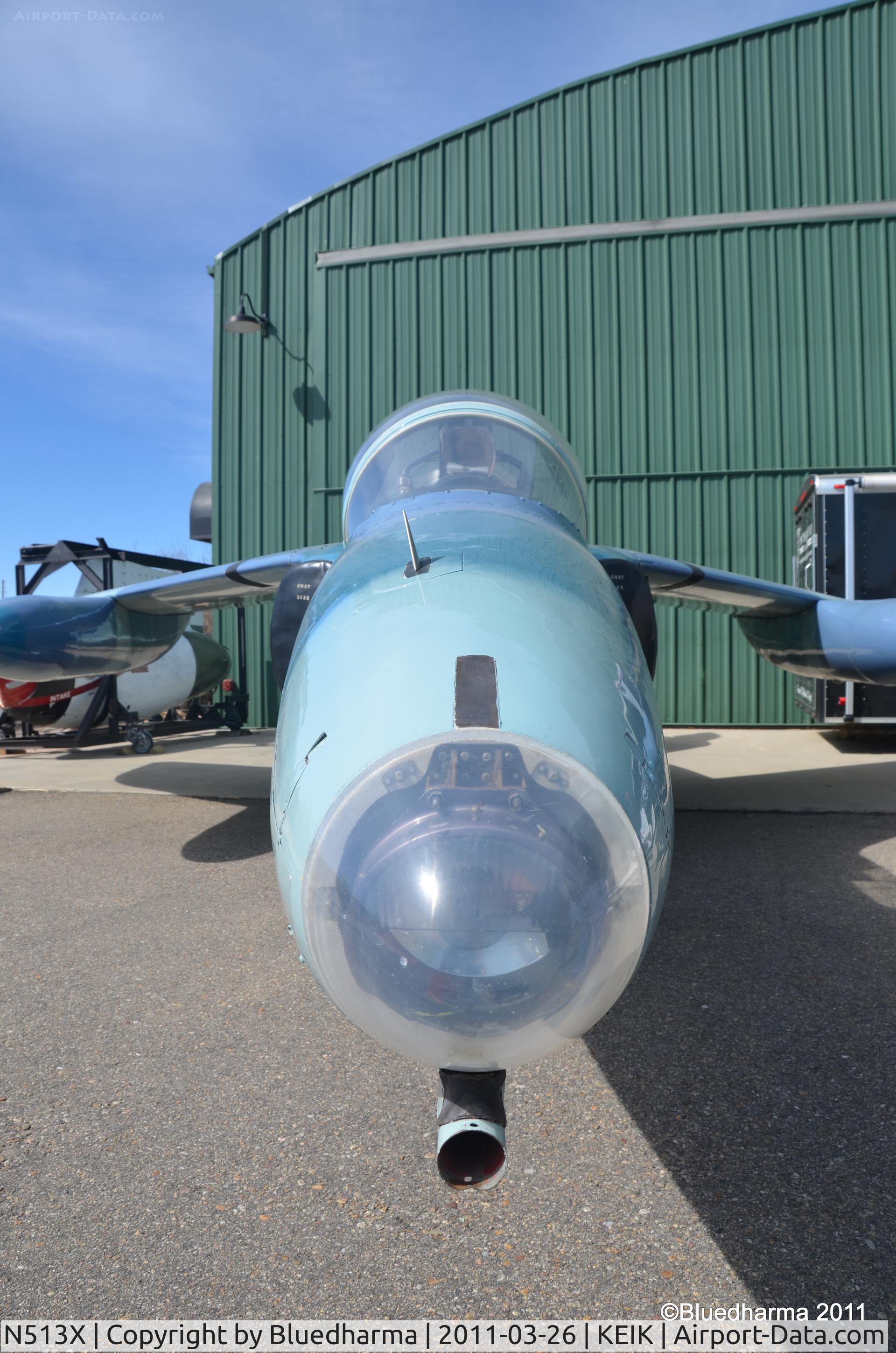 N513X, 1962 Folland Gnat T.1 C/N FL528, At the Spirit of Flight Center in Erie, CO.