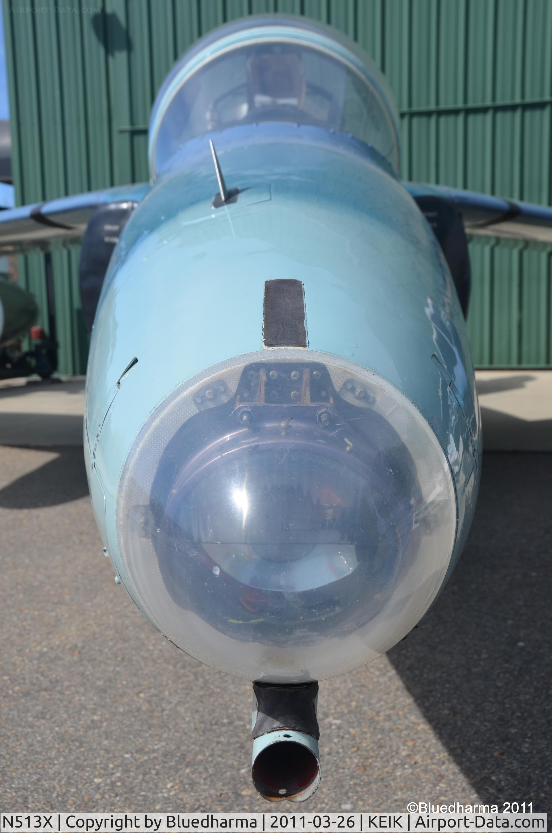 N513X, 1962 Folland Gnat T.1 C/N FL528, At the Spirit of Flight Center in Erie, CO.
