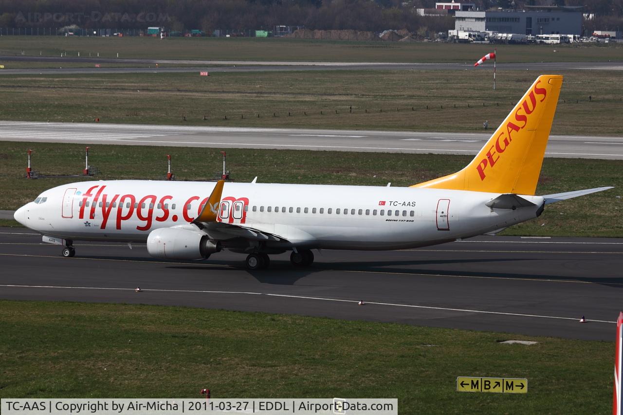 TC-AAS, 2010 Boeing 737-82R C/N 40871, Pegasus Airlines, Name: Dilara