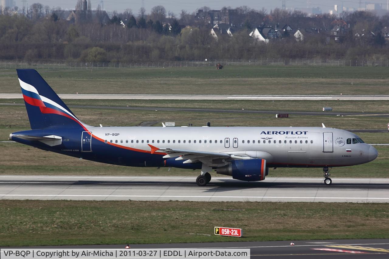 VP-BQP, 2006 Airbus A320-214 C/N 2875, Aeroflot, Name: A. Rublev