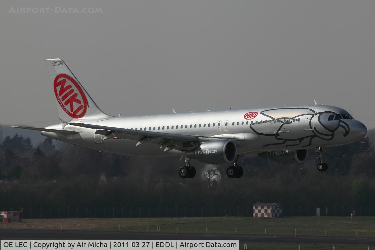 OE-LEC, 2010 Airbus A320-214 C/N 4316, Niki, Name: Flamenco