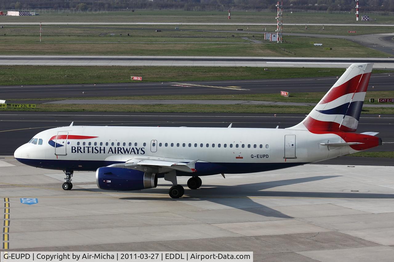G-EUPD, 1999 Airbus A319-131 C/N 1142, British Airways