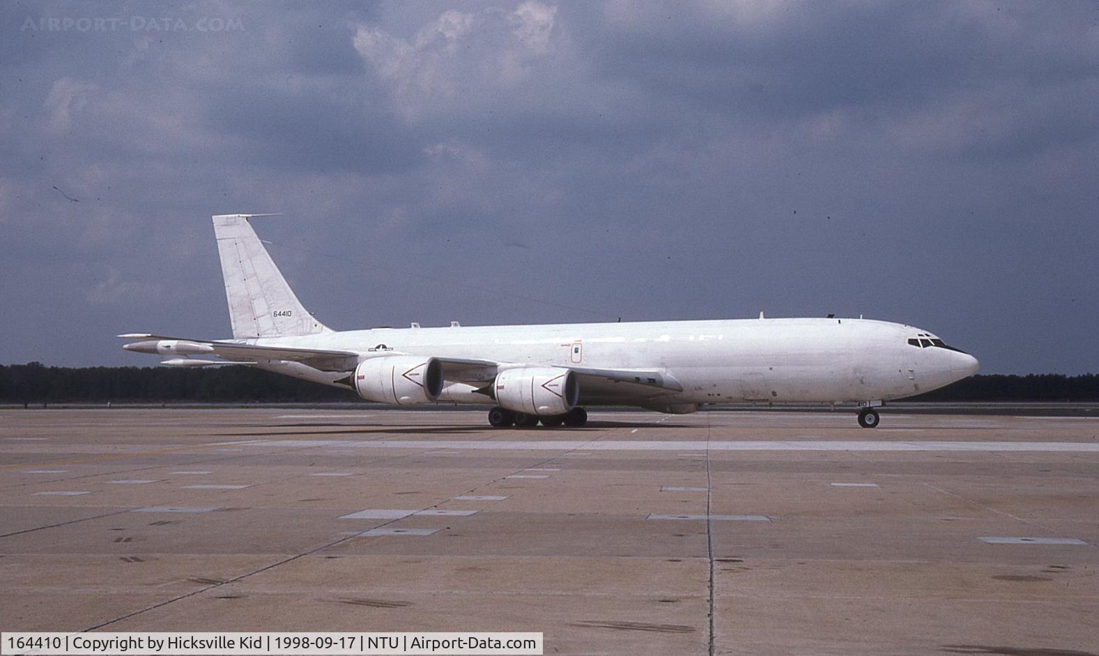 164410, 1991 Boeing E-6A Mercury C/N 24509, E-6A 164410 taken 17 Sept 1998 at NAS Oceana.
