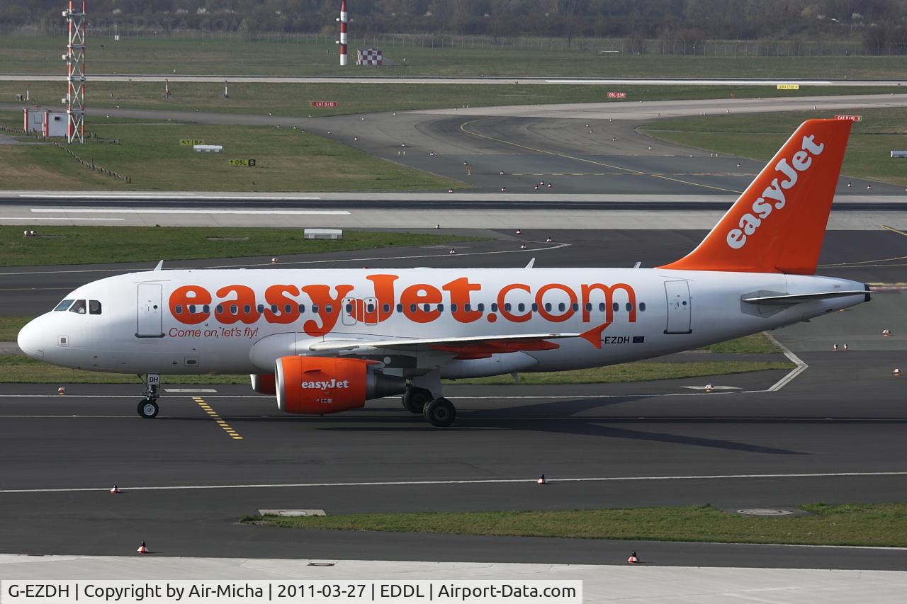 G-EZDH, 2008 Airbus A319-111 C/N 3466, EasyJet