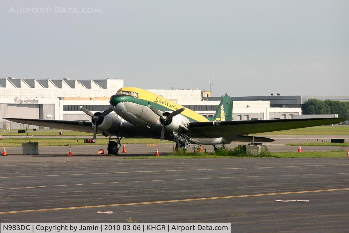 N983DC, 1942 Douglas DC3C-S1C3G (C-47A) C/N 12267, I'm told by a local resident that this plane still flies (as of Oct 2012).