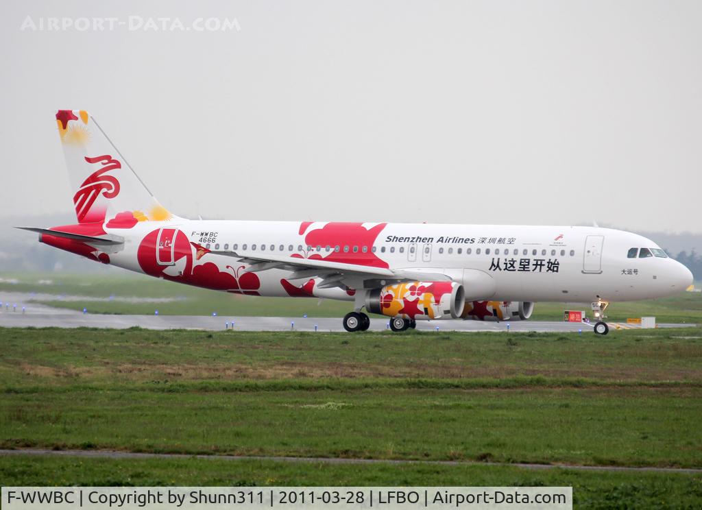 F-WWBC, 2011 Airbus A320-232 C/N 4666, C/n 4666 - To be B-6750