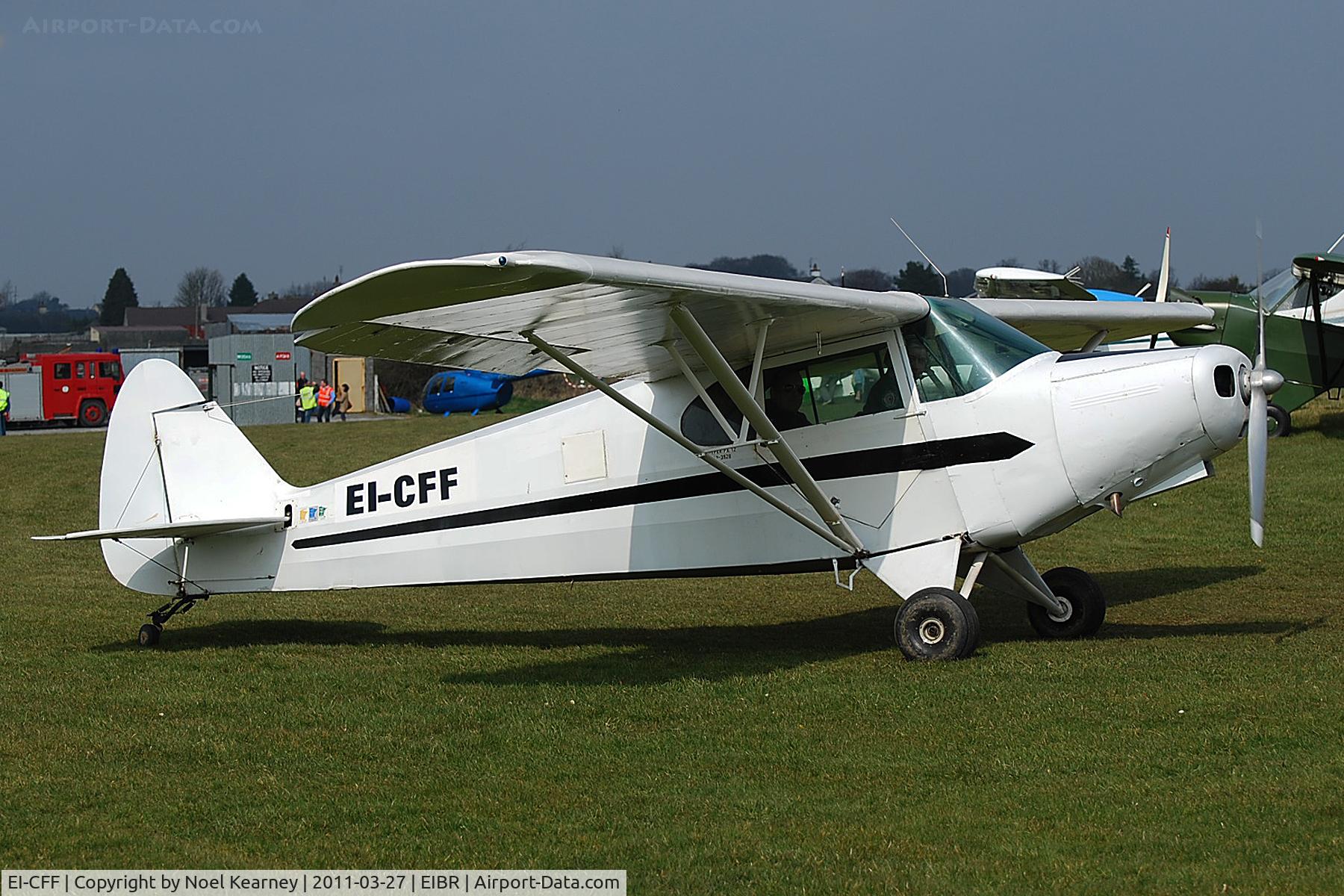 EI-CFF, 1948 Piper PA-12 Super Cruiser C/N 12-3928, Attending Birr Fly-in 27-03-2011
