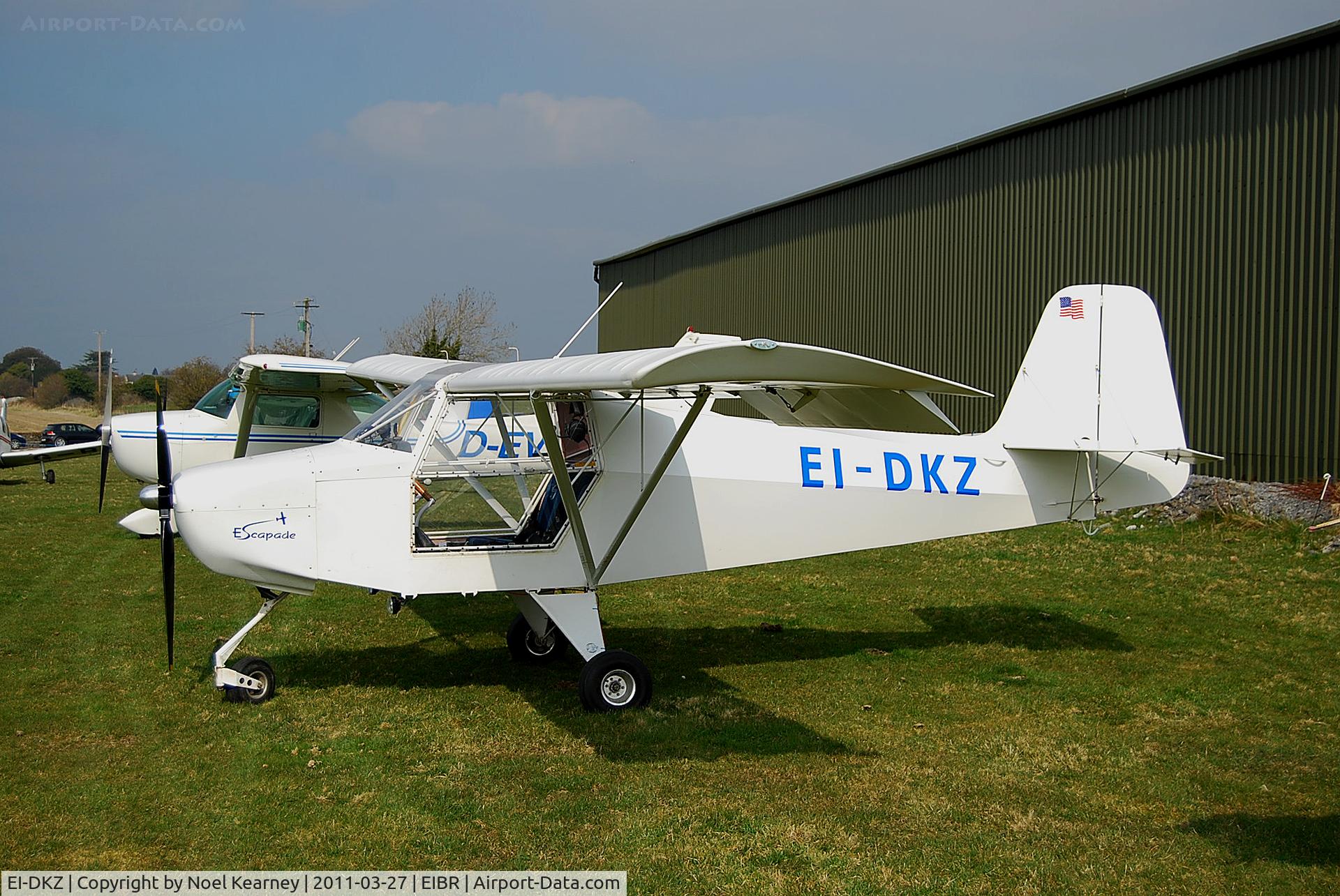 EI-DKZ, 2004 Just Aircraft Escapade 912(1) C/N BMAA/HB/423, Attending Birr Fly-in 27-03-2011