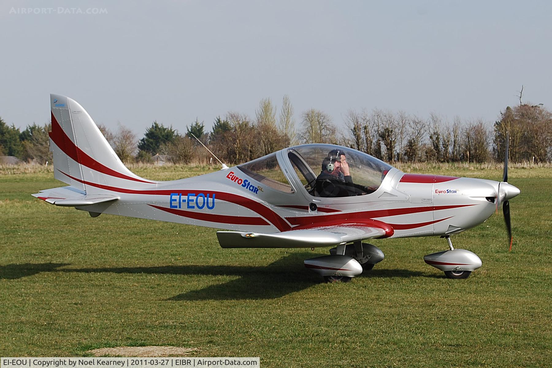 EI-EOU, 2009 Aerotechnik EV-97 Eurostar C/N 2009 3615, Attending Birr Fly-in 27-03-2011